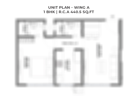 Floor Plan 1 1bhk
