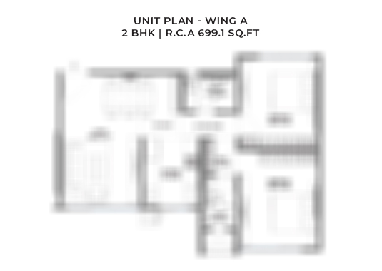 Floor Plan 3 2bhk